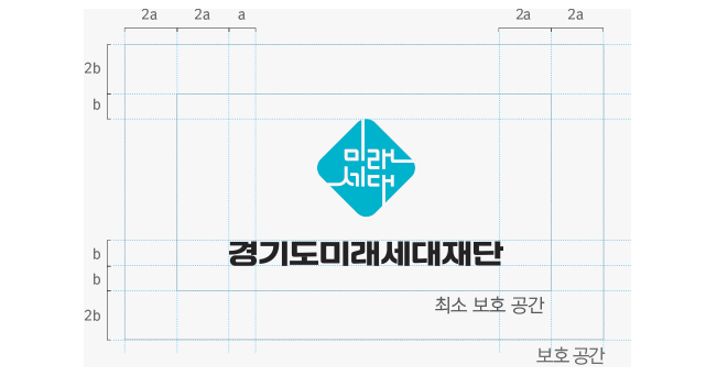 경기도미래세대재단 세로 로고